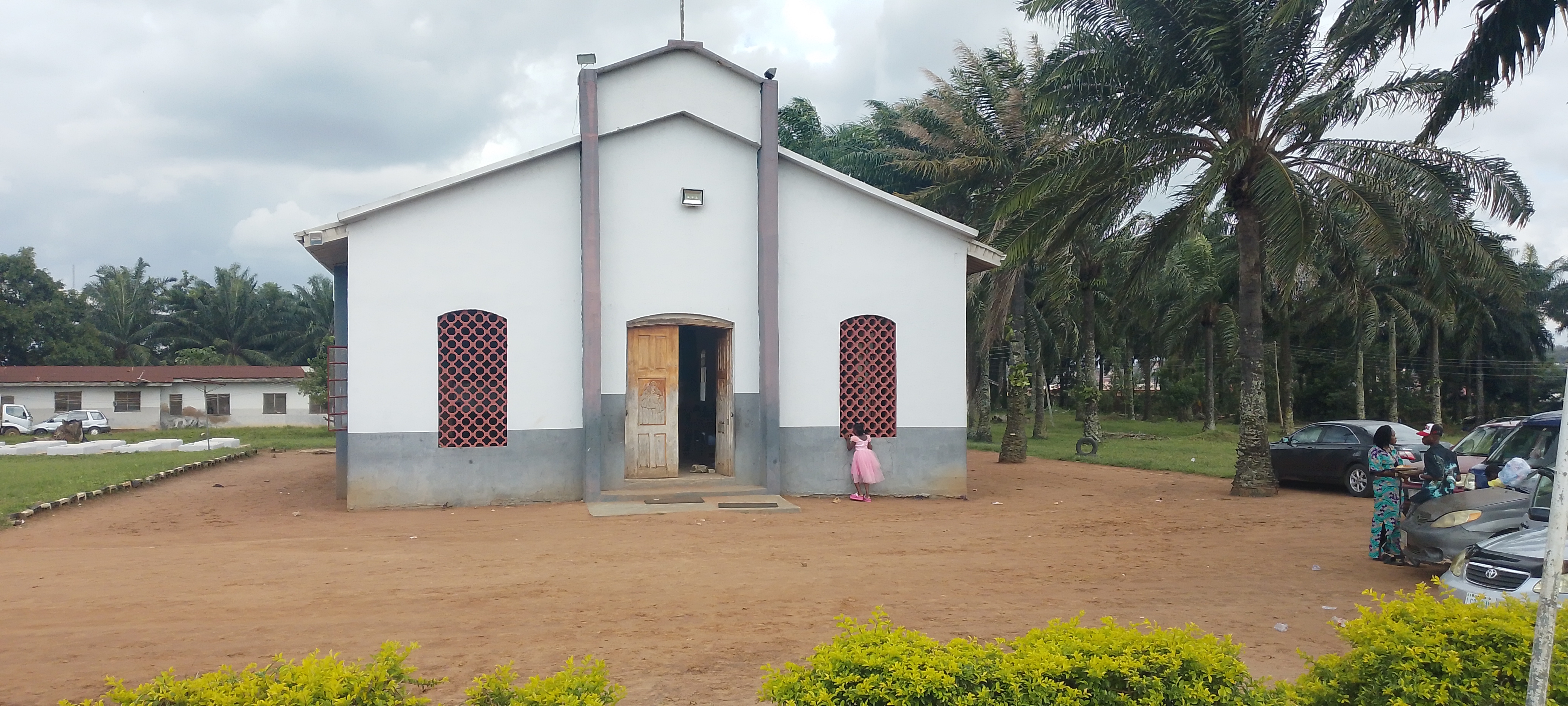 Exterior of the Sacred Heart Seminary chapel
